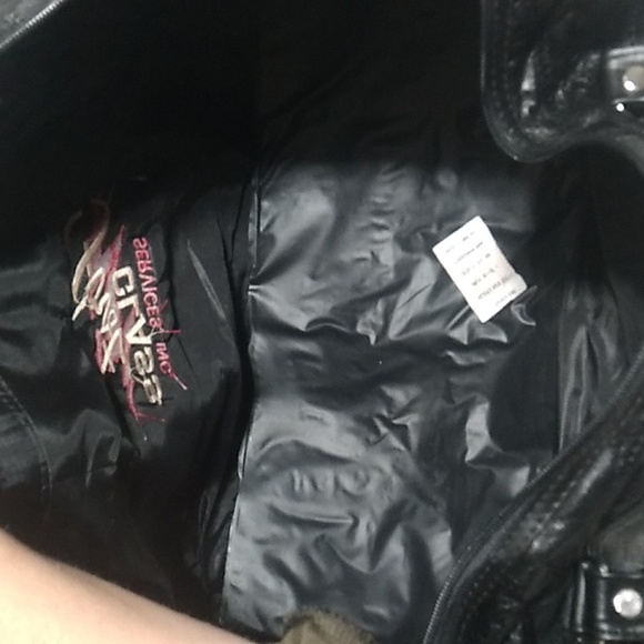 First Class Genuine Leather Vintage Duffle Bag W/Strap - Picture 13 of 14